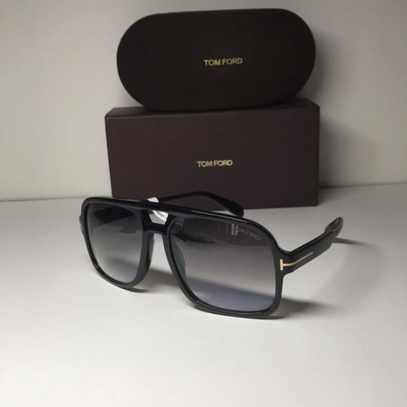New Authentic TOM FORD Falconer Navigator Sunglasses FT0884 01B 60 01B - Picture 5 of 11